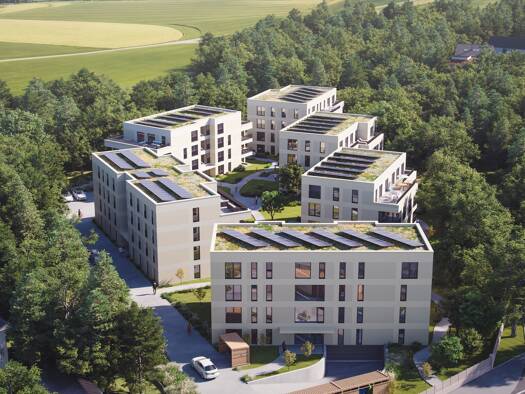 Wohnung zum Kauf - Neubau provisionsfrei als Kapitalanlage geeignet 499.900 € 3 Zimmer 88,4 m² Deutenbacher Straße 3 Stein 90547