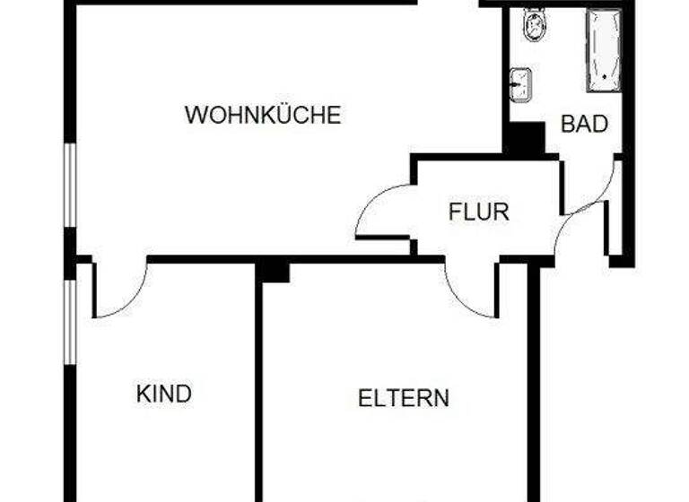 Wohnung zur Miete 393 € 3,5 Zimmer 38,3 m² frei ab 29.03.2026 Ückendorfer Str. 129 Katernberg Essen 45327