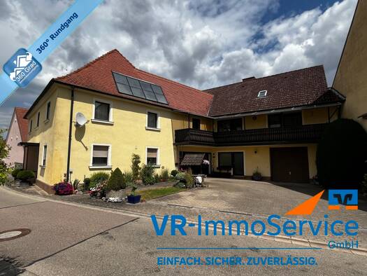 Mehrfamilienhaus zum Kauf 279.000 € 8 Zimmer 276 m² 983 m² Grundstück Neunstetten Herrieden 91567