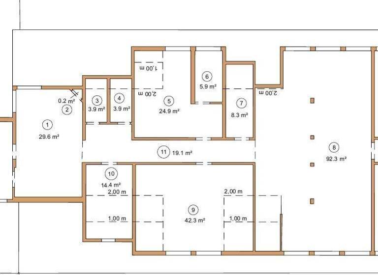 Büro zur Miete provisionsfrei 2.075 € Westend Fulda 36041