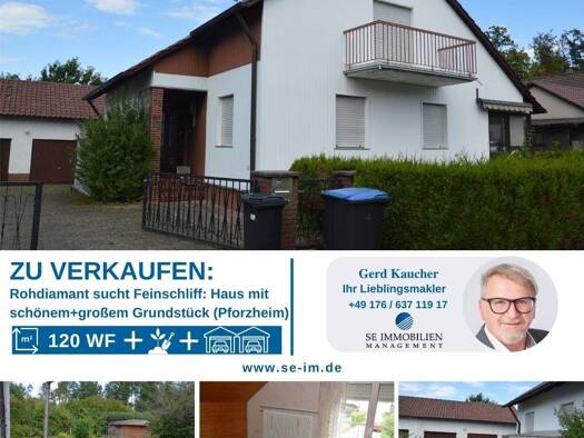 Haus zum Kauf 429.000 € 5 Zimmer 116,2 m² 640 m² Grundstück Altgefäll Pforzheim 75181