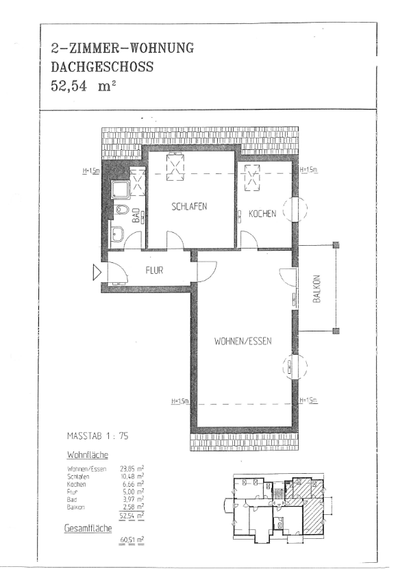 Wohnung zur Miete 720 € 2 Zimmer 52,5 m²<br/>Wohnfläche 3.<br/>Geschoss 01.12.2024<br/>Verfügbarkeit Robert-Koch-Straße Zell Esslingen am Neckar 73730