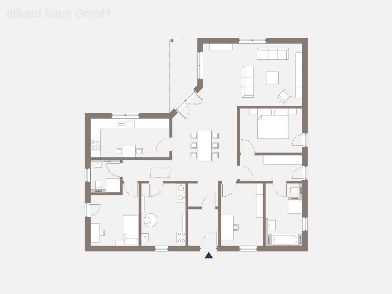 Bungalow zum Kauf provisionsfrei 261.919 € 4 Zimmer 142 m²<br/>Wohnfläche 600 m²<br/>Grundstück Kleinolbersdorf-Altenhain 260 Chemnitz 09128