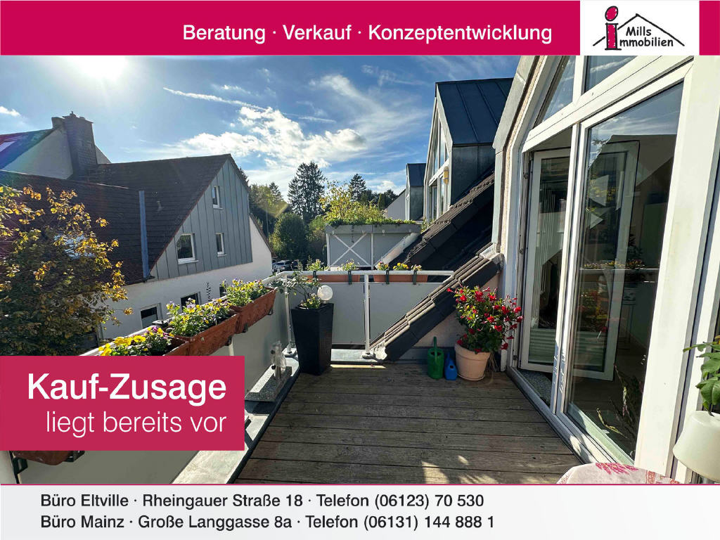 Wohnung zum Kauf 248.000 € 2 Zimmer 68 m²<br/>Wohnfläche Eltville Eltville am Rhein 65343