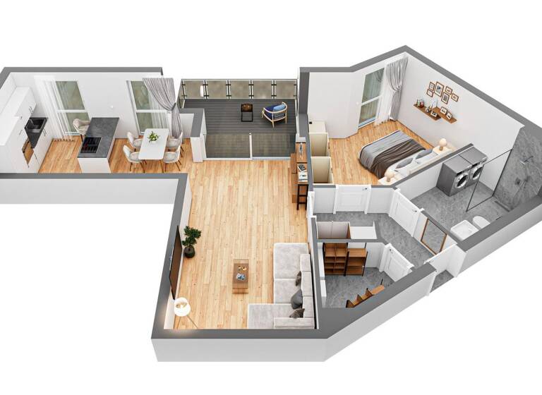 Wohnung zum Kauf provisionsfrei 367.000 € 2 Zimmer 78,2 m² 2. Geschoss Südstraße 45 Hamm-Mitte Hamm 59065