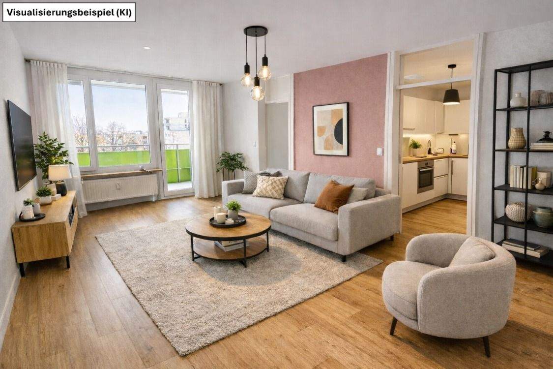Immobilie in Schwäbisch Gmünd - Handwerker aufgepasst ! Interessante 2 Zimmer Wohnung mit Balkon - Bild 2