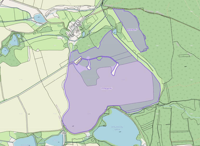 Land-/Forstwirtschaft zum Kauf 73 CZK Ctibor 34701