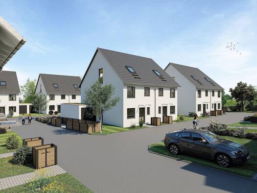 Doppelhaushälfte zum Kauf - Neubau provisionsfrei 451.000 € 4 Zimmer 125 m² 226,5 m² Grundstück frei ab sofort Bretten 75015