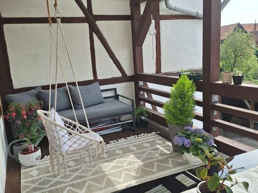 Terrassenwohnung zur Miete 800 € 3 Zimmer 95 m² Geschoss 1/2 frei ab sofort Hombressen Hofgeismar 34369