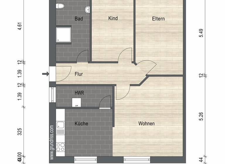Haus zum Kauf 479.000 € 6 Zimmer 161 m² 432 m² Grundstück Egels Aurich 26605