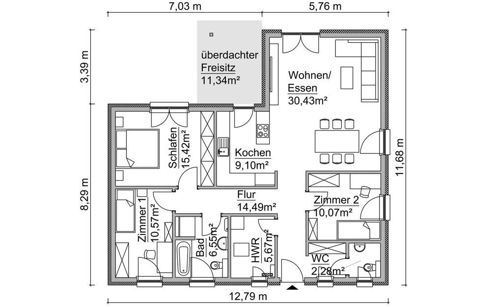 Einfamilienhaus zum Kauf 354.521 € 4 Zimmer 115,9 m²<br/>Wohnfläche 903 m²<br/>Grundstück Großkayna Braunsbedra / Großkayna 06242