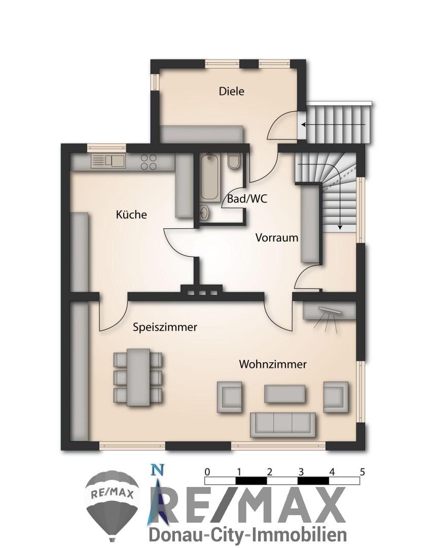 Einfamilienhaus zum Kauf 750.000 € 5 Zimmer 162 m²<br/>Wohnfläche 1.140 m²<br/>Grundstück Tulln an der Donau 3430