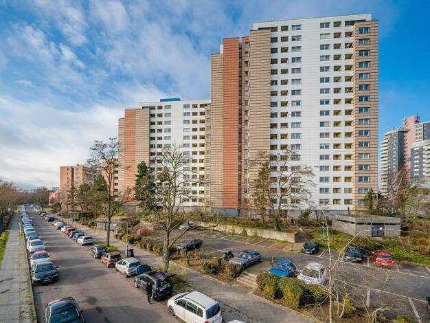 Wohnung zur Miete 545 € 2 Zimmer 55,7 m² 10. Geschoss frei ab sofort Schluchseestraße 75 Waidmannslust Reinickendorf 13469