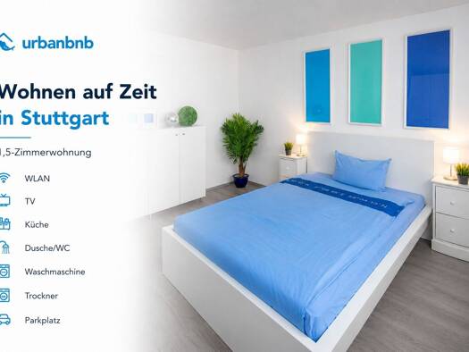 Wohnung zur Miete auf Zeit 1.180 € 2 Zimmer 32 m² frei ab 31.12.2029 Asperger Straße Stammheim Stammheim 70439