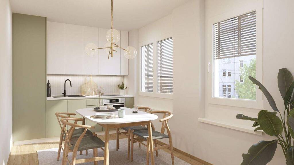 Studio zur Miete - Erstbezug 604 € 1 Zimmer 32,1 m² 1. Geschoss Wien 1110