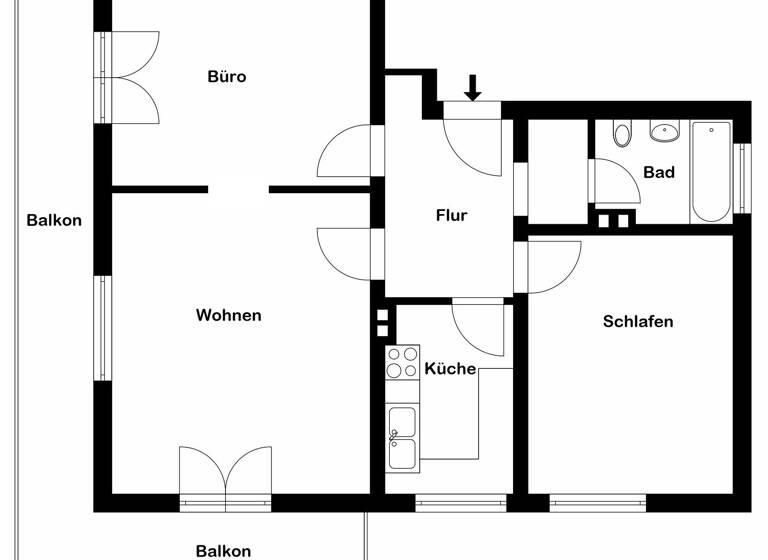 Wohnung zum Kauf 538.000 € 3 Zimmer 85 m² frei ab 01.06.2026 Bad Wiessee 83707