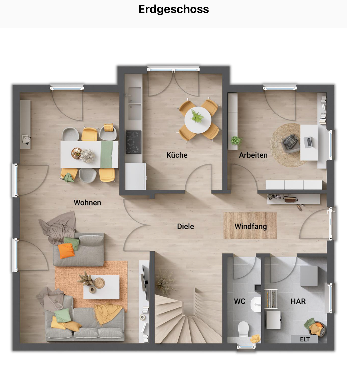 Immobilie in Bad Berneck im Fichtelgebirge - Town & Country Lichthaus 152 – 6 Zimmer auf 162 m² | Grundstück 959 m² in Bad Berneck i.F. - Bild 2