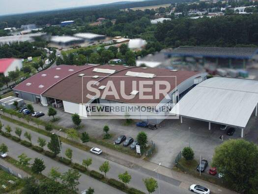 Lagerhalle zur Miete 28.300 € 4.600 m² Lagerfläche teilbar ab 1.000 m² Löwenbruch Ludwigsfelde 14974