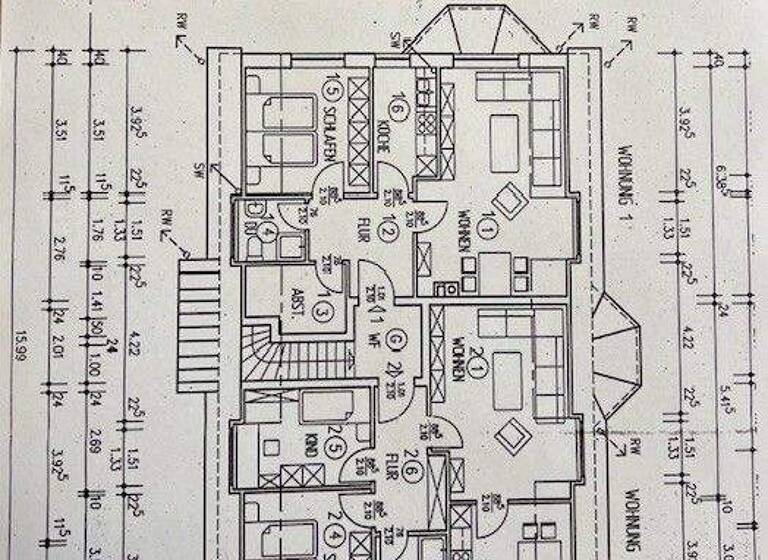 Mehrfamilienhaus zum Kauf 1.195.000 € 12 Zimmer 305 m² 996 m² Grundstück Dreangel 3 Altheikendorf Heikendorf 24226