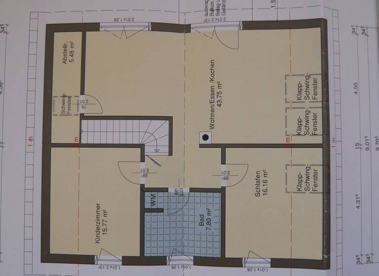 Wohnung zur Miete 990 € 1 Zimmer 90 m² Geschoss EG/1 frei ab 02.06.2026 Deggingen 73326