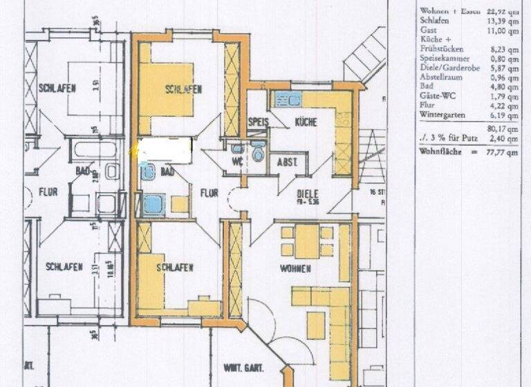 Wohnung zum Kauf 315.000 € 3 Zimmer 77,8 m² Geschoss 2/5 Wiblingen Ulm 89079