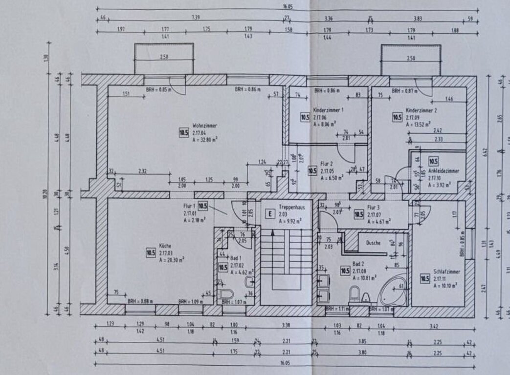 Wohnung zum Kauf 130.000 € 4 Zimmer 118 m²<br/>Wohnfläche 2.<br/>Geschoss ab sofort<br/>Verfügbarkeit Casekow Casekow 16306