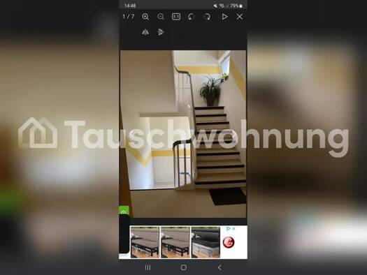 Wohnung zur Miete Tauschwohnung 400 € 2 Zimmer 50 m² 1. Geschoss Dellviertel Duisburg 47057