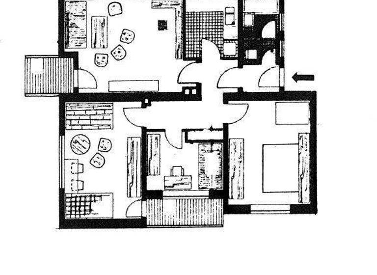 Wohnung zur Miete 564 € 3 Zimmer 81 m² 2. Geschoss Meißnerstraße 27 Süsterfeld/Helleböhn Kassel 34134