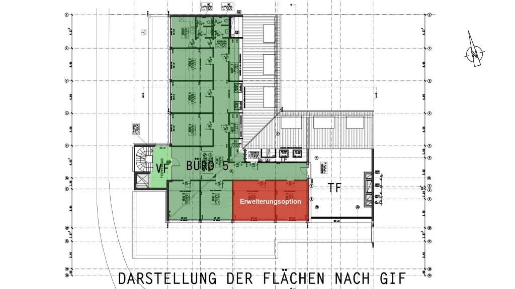 Büro-/Praxisfläche zur Miete 3.105 € 230 m²<br/>Bürofläche Zentrum Ratingen 40878