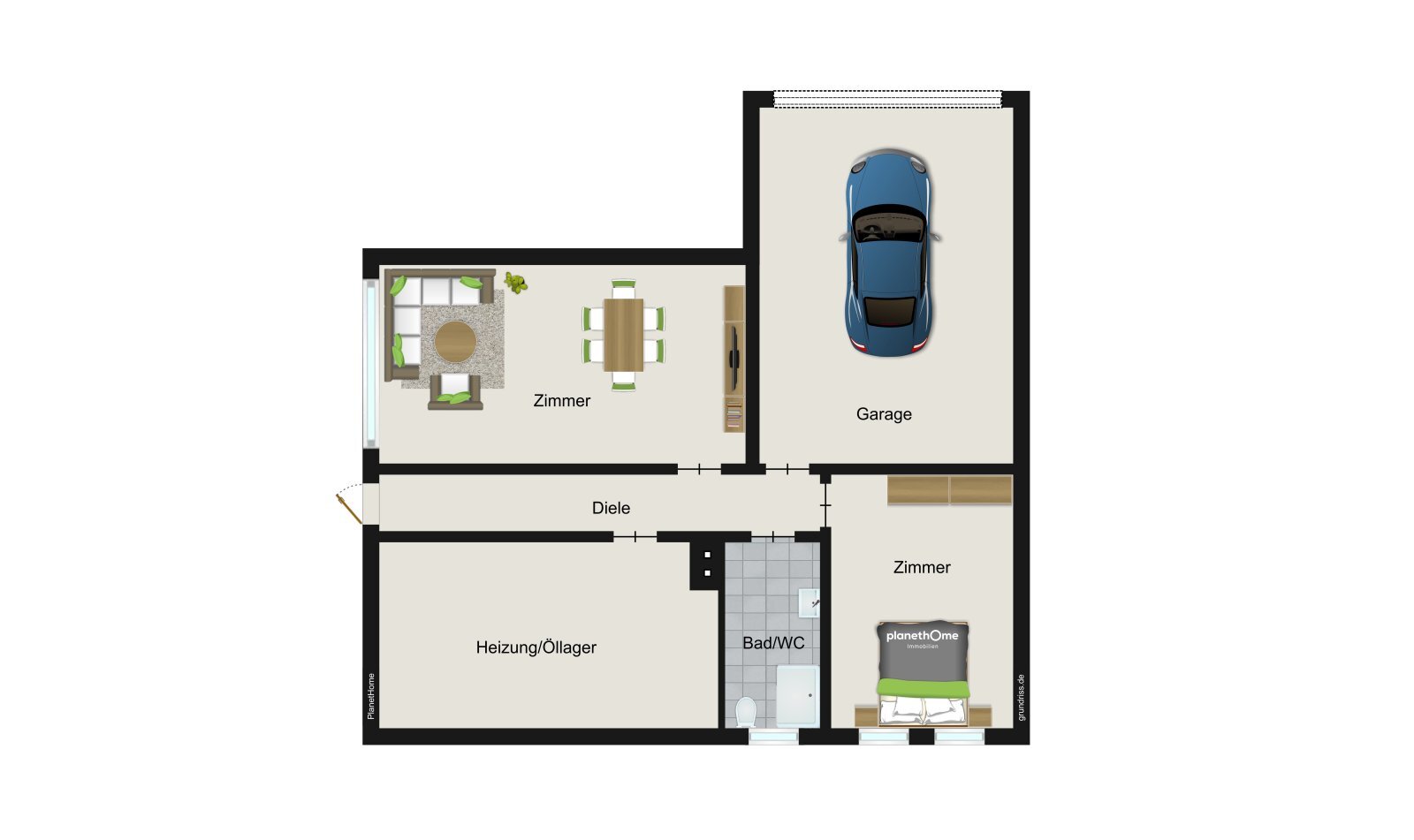 Doppelhaushälfte zum Kauf 198.000 € 5 Zimmer 145,2 m²<br/>Wohnfläche 696 m²<br/>Grundstück Bad Sülze Bad Sülze 18334