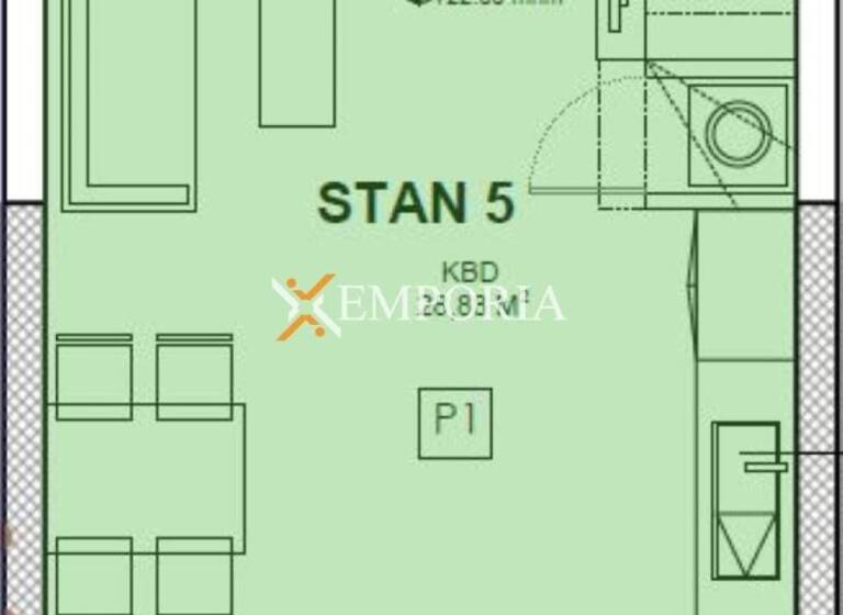 Wohnung zum Kauf 242.690 € 3 Zimmer 69 m² Sveti Filip i Jakov