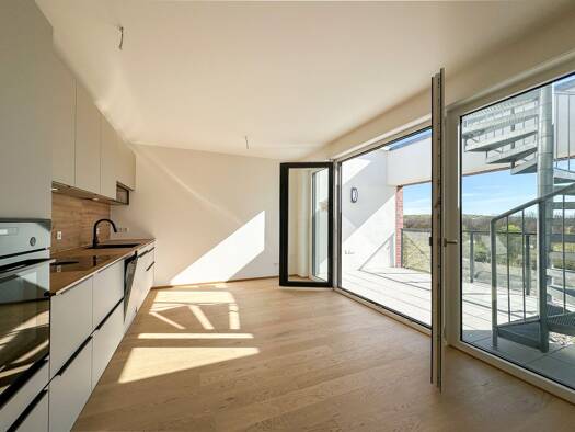 Wohnung zur Miete - Erstbezug 1.345 € 3 Zimmer 71,1 m² 4. Geschoss frei ab sofort Friedrich-Bosse-Straße 67 Möckern Leipzig 04159