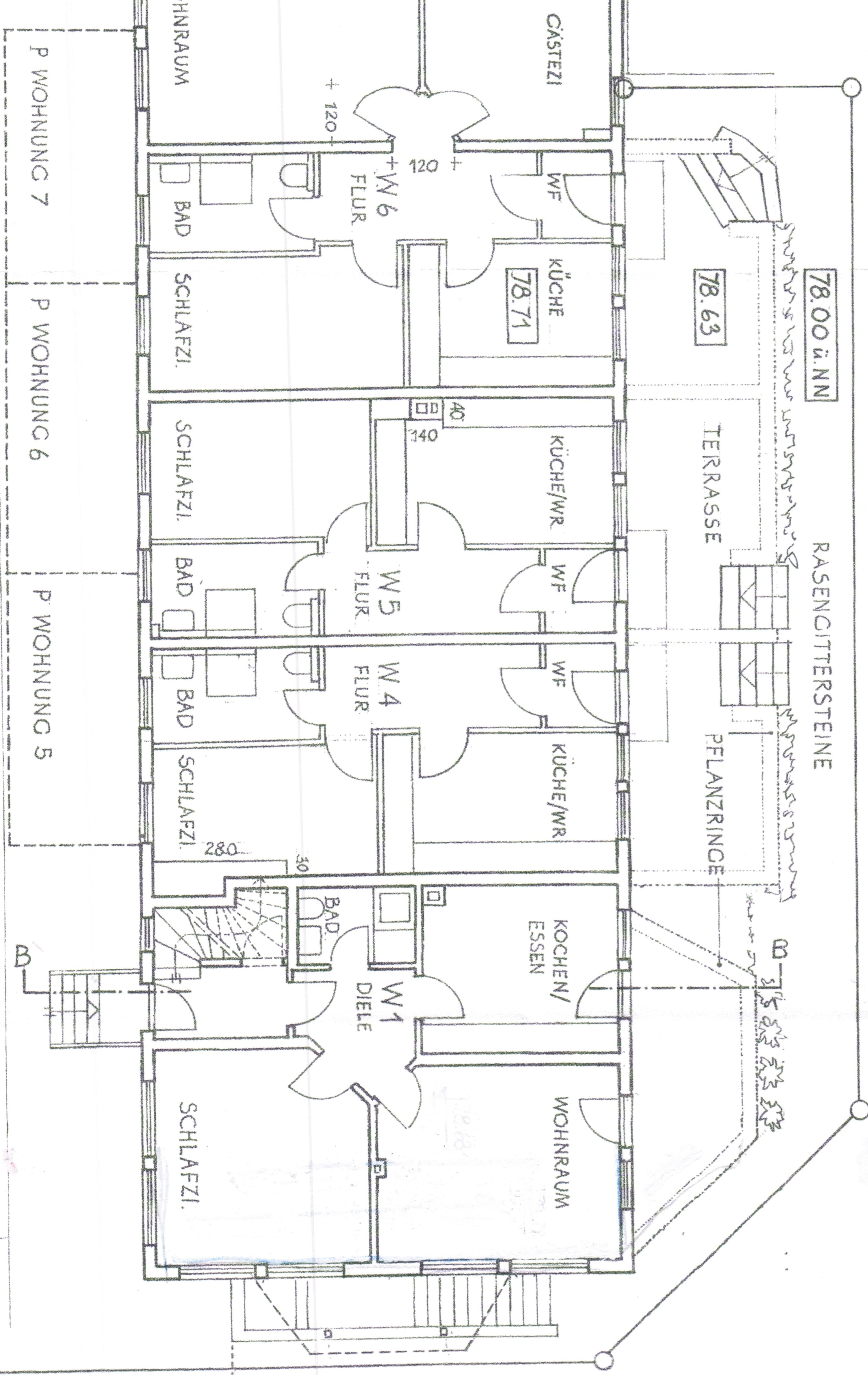 Wohnung zum Kauf 230.000 € 3 Zimmer 60 m²<br/>Wohnfläche EG<br/>Geschoss ab sofort<br/>Verfügbarkeit Pommernstr. Anger Erlangen 91052