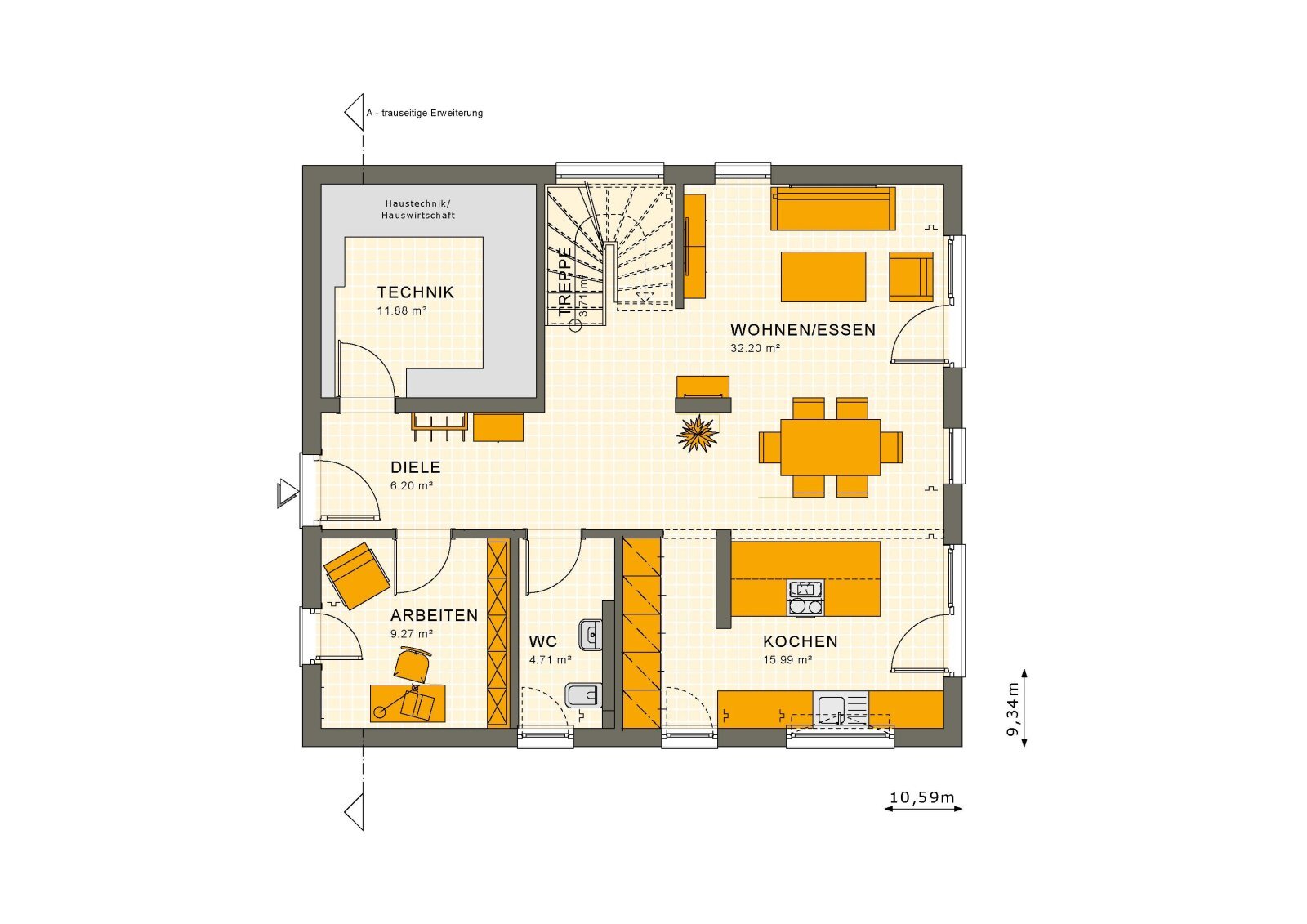 Einfamilienhaus zum Kauf 505.283 € 6 Zimmer 166,4 m²<br/>Wohnfläche 978 m²<br/>Grundstück Fredersdorf-Nord Fredersdorf- Vogelsdorf 15370