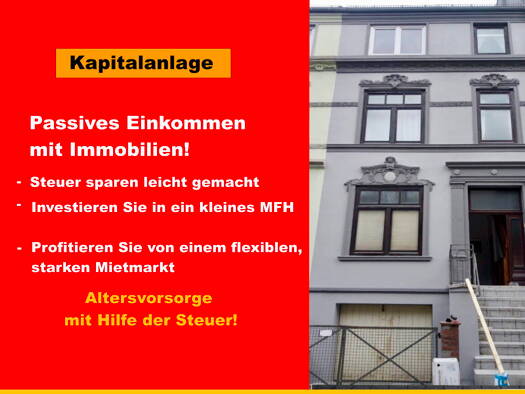 Mehrfamilienhaus zum Kauf als Kapitalanlage geeignet 295.000 € 7,5 Zimmer 150 m² 95 m² Grundstück Westend Bremen 28217