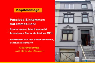 Mehrfamilienhaus zum Kauf als Kapitalanlage geeignet 7,5 Zimmer 150 m² 96 m² Grundstück Westend Bremen 28217