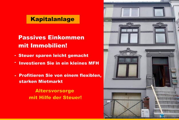 Mehrfamilienhaus zum Kauf als Kapitalanlage geeignet 7,5 Zimmer 150 m² 96 m² Grundstück Westend Bremen 28217