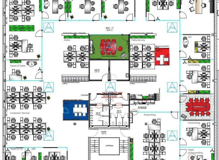 Bürofläche zur Miete 735 m² Bürofläche teilbar ab 400 m² Hausen 91353