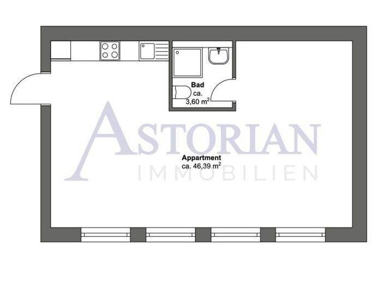 Studio zum Kauf 130.200 € 1 Zimmer 49,3 m² EG frei ab sofort Neuseddin Seddiner See 14554