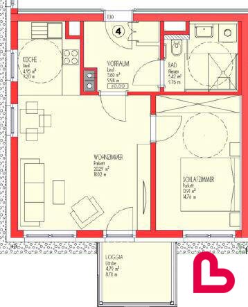 Wohnung zur Miete 515 € 2 Zimmer 54,5 m²<br/>Wohnfläche Sankt Johann am Wimberg 4172