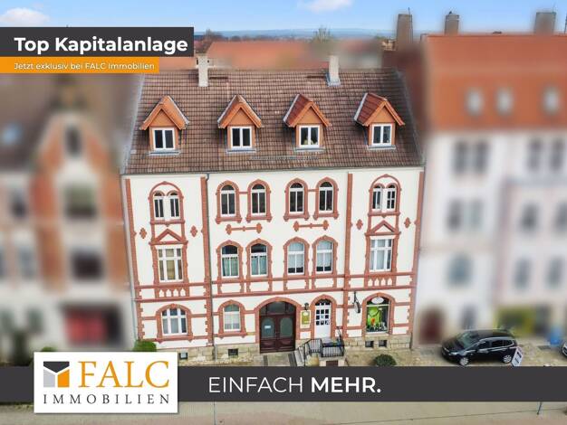 Wohn- und Geschäftshaus zum Kauf als Kapitalanlage geeignet 659.000 € 692 m² 608 m² Grundstück Halberstadt 38820