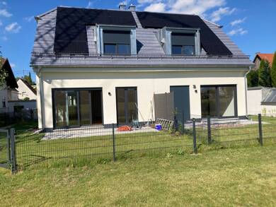 Doppelhaushälfte zum Kauf - Erstbezug provisionsfrei 1.170.000 € 4 Zimmer 103,3 m² 165 m² Grundstück frei ab sofort Blumenstraße 16a Karlsfeld 85757