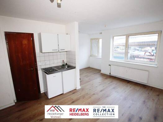 Wohnung zur Miete 440 € 1 Zimmer 22 m² frei ab sofort Wredestr. 73 Mitte Ludwigshafen 67059