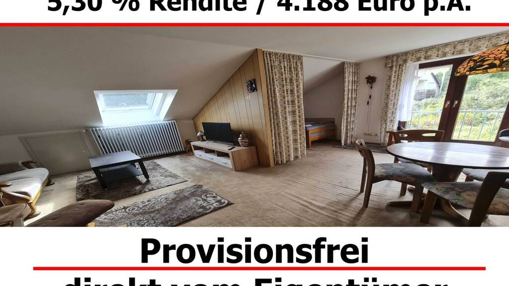 Studio zum Kauf provisionsfrei 79.000 € 1 Zimmer 35 m² 2. Geschoss Johann-Wolfgnag-von-Goethe-Str. 10 Schönwald im Schwarzwald 78141