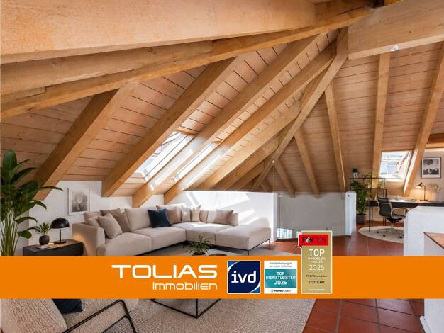 Maisonette zum Kauf 370.000 € 3 Zimmer 96,6 m² 3. Geschoss Bad Cannstatt Bad Cannstatt 70372