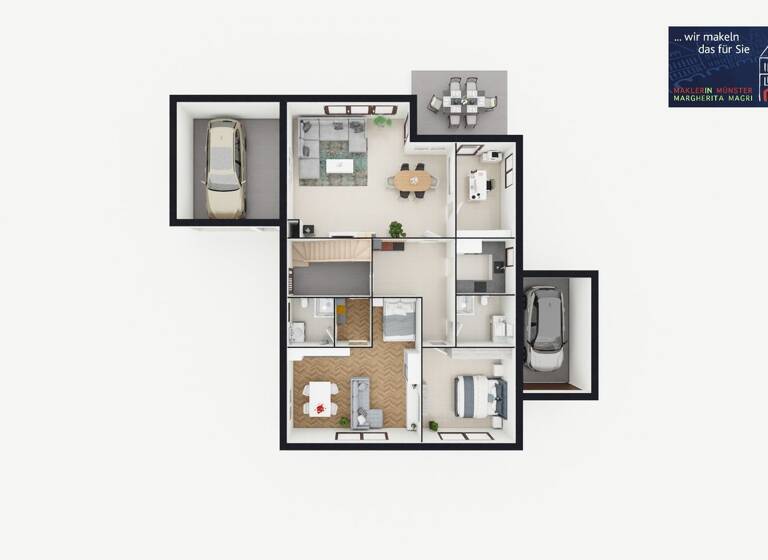 Haus zum Kauf 649.000 € 8 Zimmer 235,6 m² 653 m² Grundstück Mecklenbeck Münster 48163