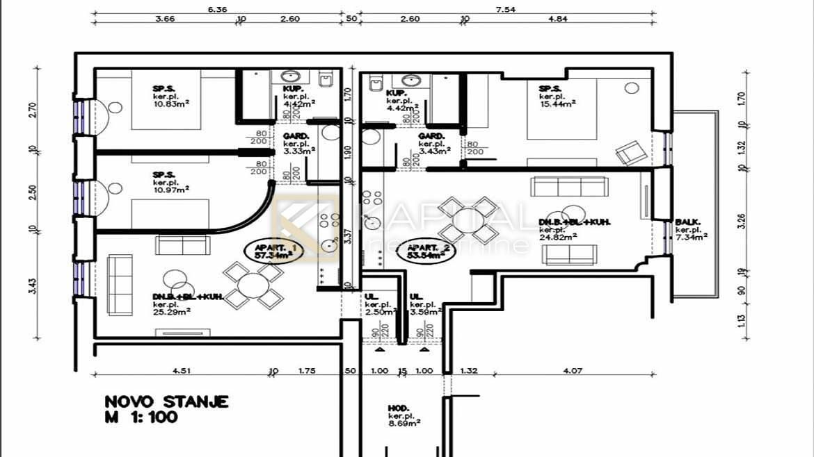 Wohnung zum Kauf 280.000 € 4 Zimmer 112 m²<br/>Wohnfläche 4.<br/>Geschoss Center