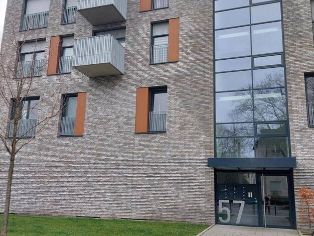 Wohnung zur Miete nur mit Wohnberechtigungsschein 344 € 2,5 Zimmer 61,4 m² 3. Geschoss Rubensstr. 57 Holsterhausen Stadtbezirk III 45147