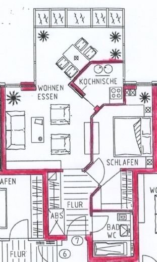 Wohnung zur Miete 630 € 2,5 Zimmer 49 m²<br/>Wohnfläche 1.<br/>Geschoss 01.03.2025<br/>Verfügbarkeit Vorjurastraße. 64 Katzwang / Reichelsdorf Ost / Reichelsdorfer Kelle Nürnberg 90453