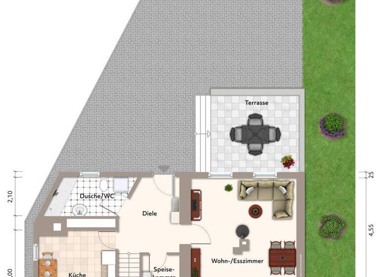 Doppelhaushälfte zum Kauf 175.000 € 6 Zimmer 137 m² 277 m² Grundstück Kestert 56348